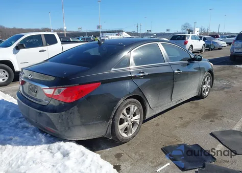 2013 Hyundai Sonata Limited from USA, damaged, VIN 5NPEC4AC3DH807697